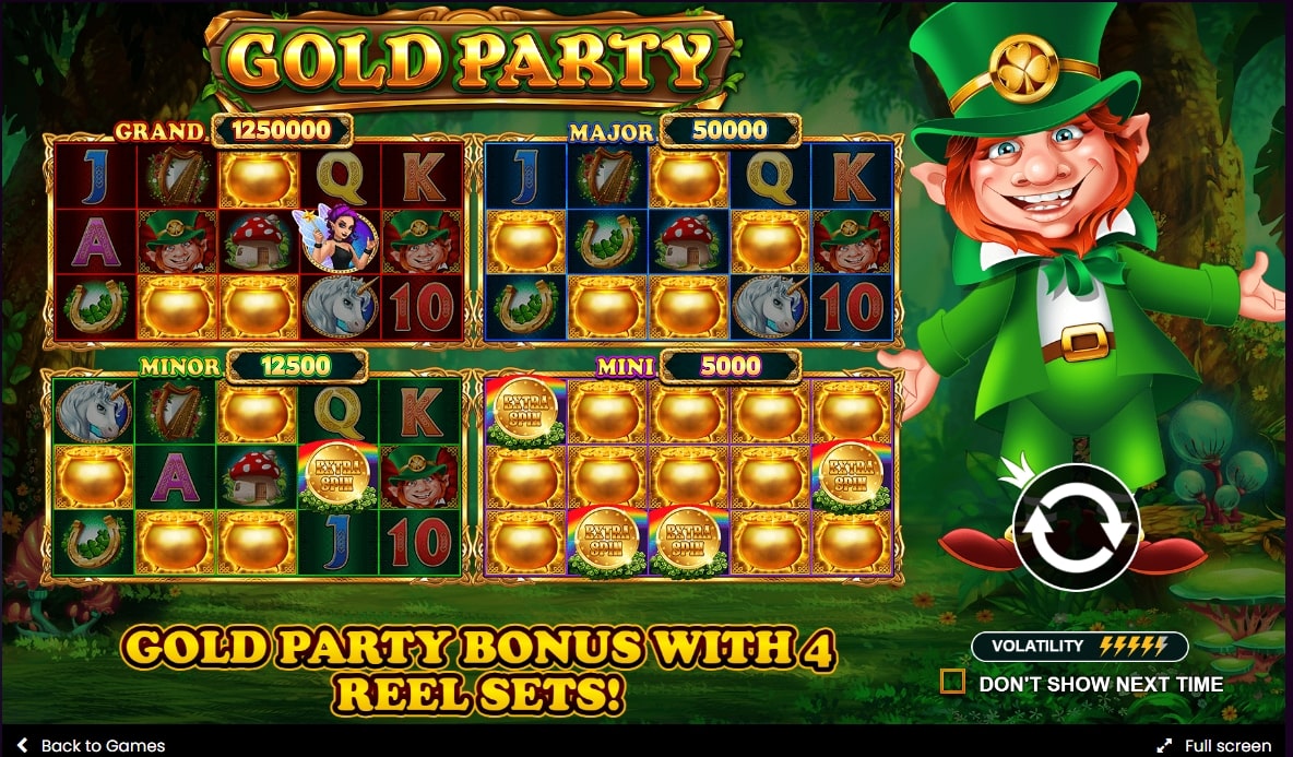 Gold Party Jackpot